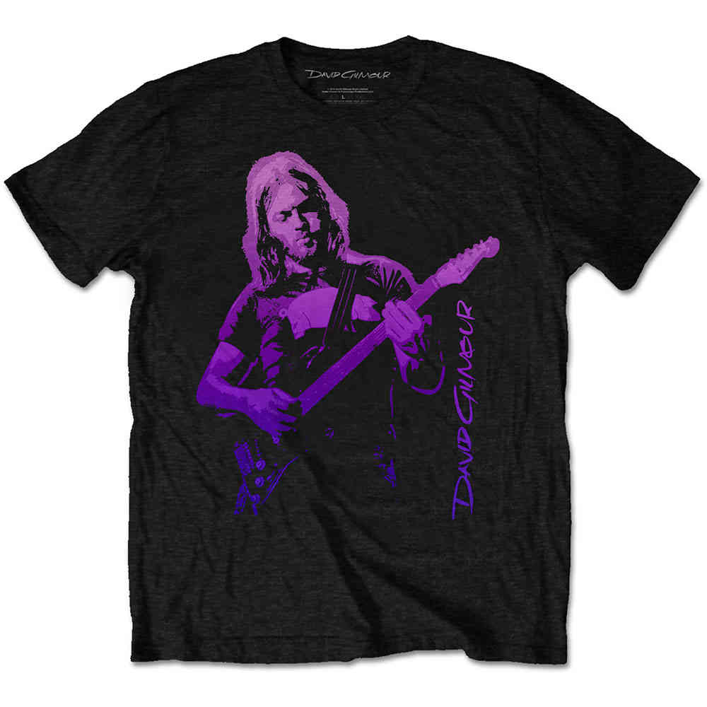 David Gilmour - Pig Gradient Heren Tshirt - Zwart